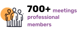 700+ Meetings Professional Members